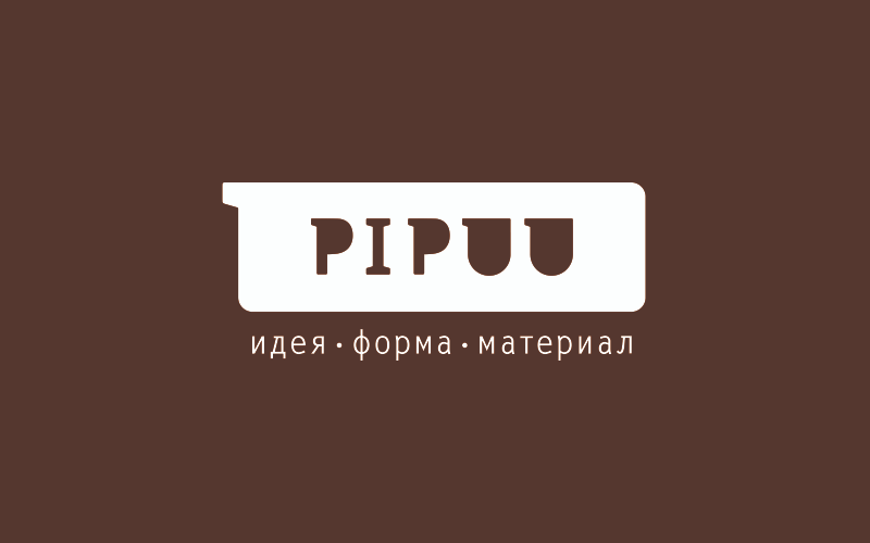 Название и логотип для мебельной мастерской PIPUU (пипу) – агентство Мухина Дизайн (Muhina Design)