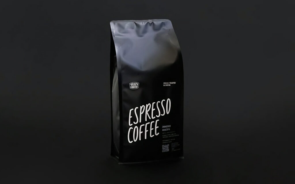Дизайн POS-материалов и носителей фирменного стиля Tasty Coffee