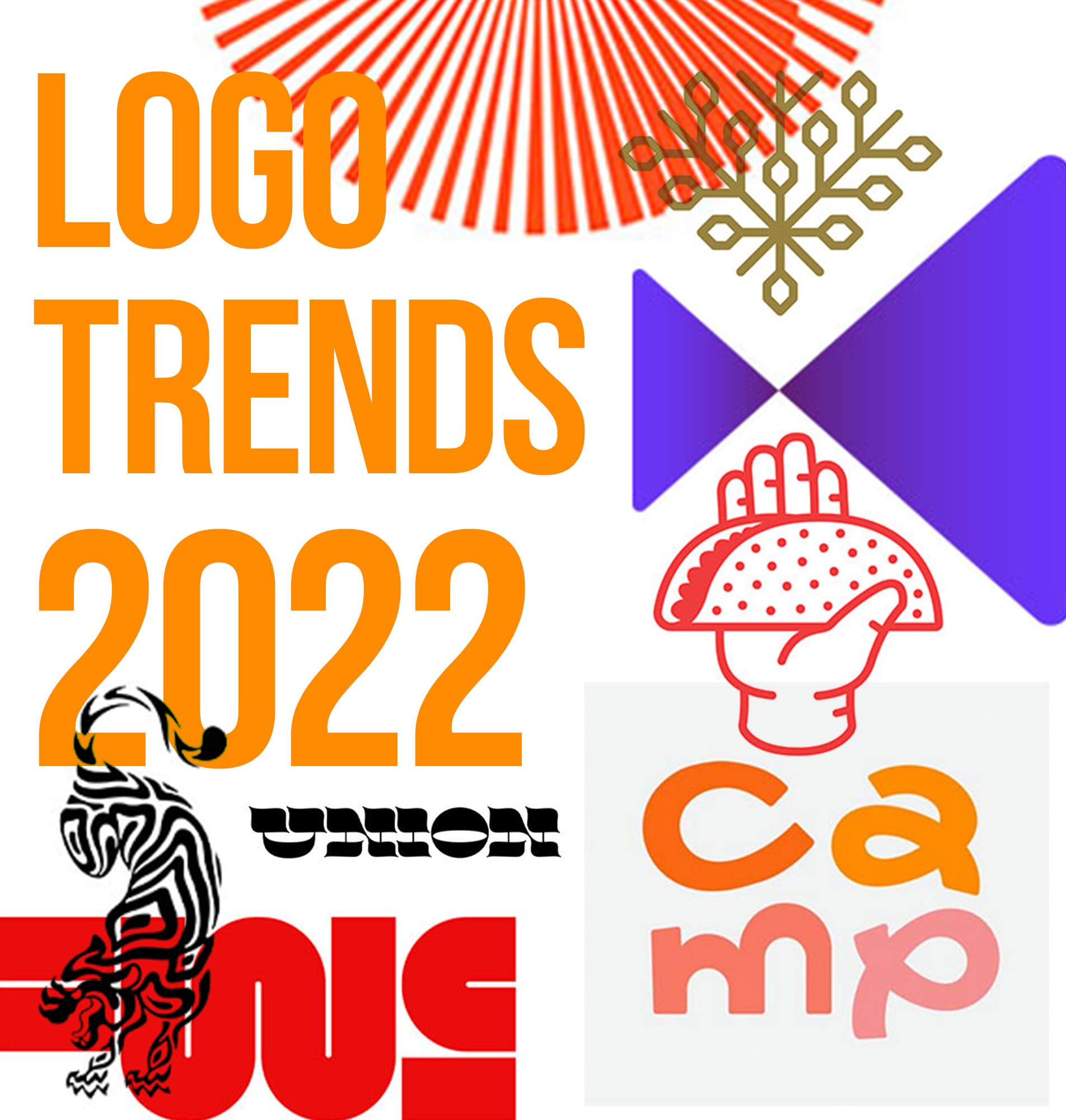 Тренды в дизайне логотипов в 2022 году