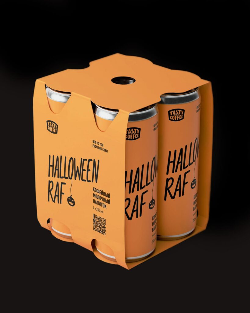 Дизайн упаковки HALLOWEEN RAF